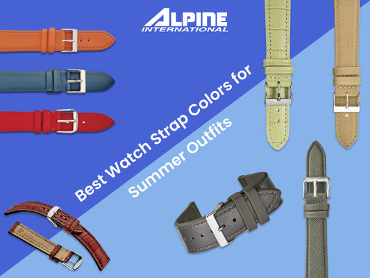 Different Color Watch Straps for Summer Outfits