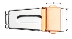 ALPINE 3 Fold Side Press Button Release Buckle