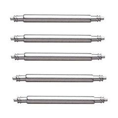 Alpine 1.5mm Double Flange Steel Spring Bars -  6mm - 40 mm