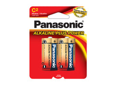 Panasonic C Alkaline Battery Pk of 2 (Price is shown for 1 piece and order 2 or multiple of 2)