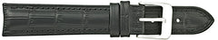ALPINE Stitched Alligator Grain Curved Ends Band 387
