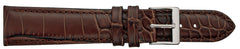 ALPINE Padded Stitched Alligator Grain Leather Band 416