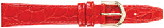 ALPINE Flat Stitched Croco Grain on Calf Leather 327