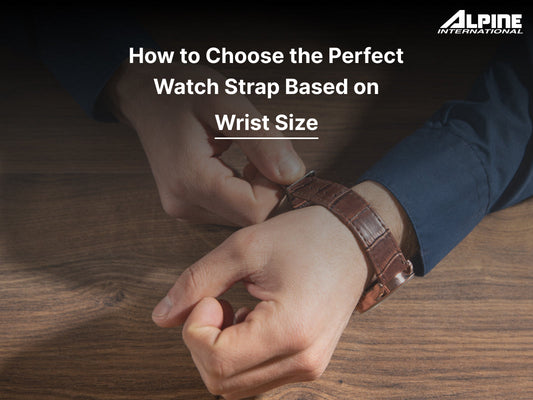 Blog title with Alpine Watch band