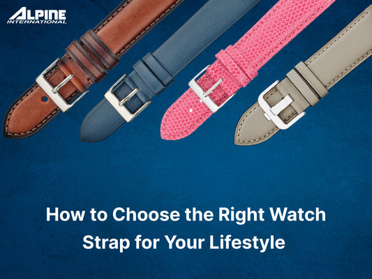 Alpine Different Watch bands listed with blog title 