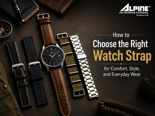 How to choose the right watch strap for comfort, style, and everyday wear