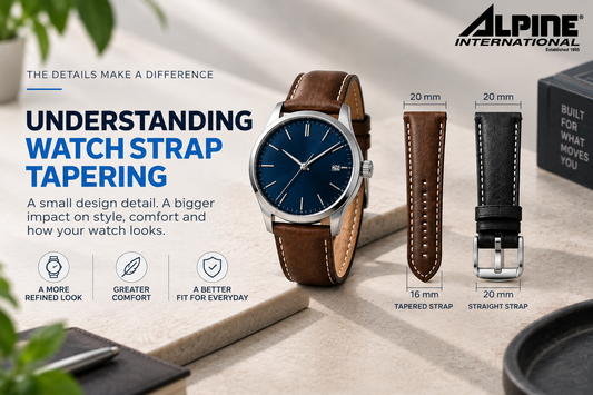 How Watch Strap Tapering Affects Comfort, Balance, and Style