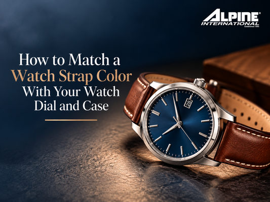 How to Match a Watch Strap Color With Your Watch Dial and Case