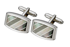 ALPINE  Mother of Pearl Cuff Links SC46