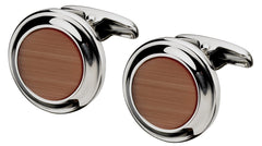 ALPINE  Fiber Optic Glass Cuff Links SC58