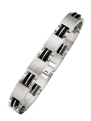 ALPINE Titanium Bracelet with Rubber Links TB622