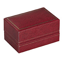 ALPINE Plastic Burgundy Double Ring Box 3600.DR