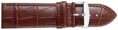 ALPINE Padded Stitched Alligator Grain on Calf Leather 328