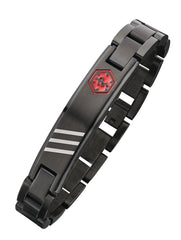 ALPINE Stainless Steel Medical ID Bracelet BB803MED