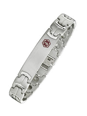 Stainless Steel Medical Id Bracelet