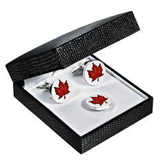 Maple Leaf Cufflink/ Pin Set - SCB12