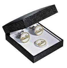 Loonie Cufflink/ Pin Set