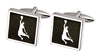 ALPINE Basketball Player Cuff Links SC142