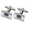 ALPINE Swarovski Crystal Cuff Links SC64