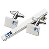 ALPINE Cufflink/ Tie Bar Set SCT13