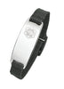 Steel/ Velcro Medical Id Bracelet