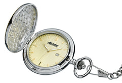 ALPINE Quartz Two Tone Pocket Watch W3392